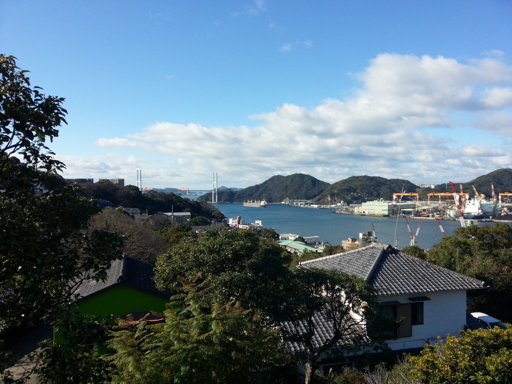 View from Glover Garden Nagasaki